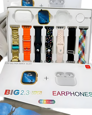 7 Straps Watch + Free Airpods Pro